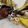 Fashion Smooth Surface Scarf Clip Metal Brooches For Women Hollow Bow Scarves Buckle Holder Shawls Jewelry Clothing Accessories