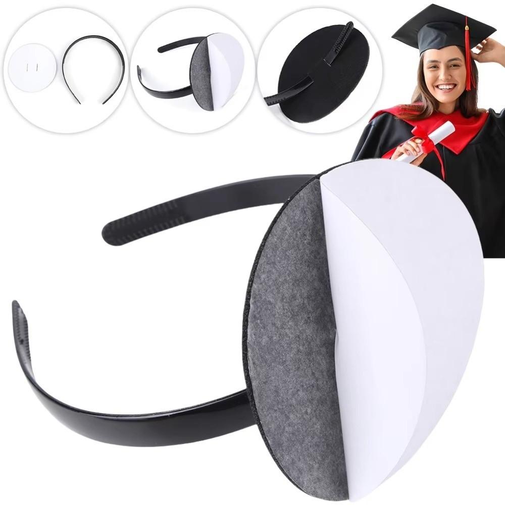 Invisible Anti-fall Hairband Non-Slip Hat Accessories Graduation Cap Headband  Graduation Season