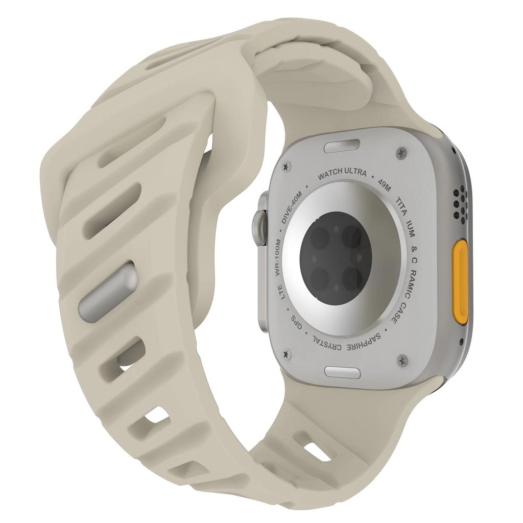 Силиконовые ремешки для Apple Watch Ultra 1 2 49 мм спортивный браслет iwatch series 10 42 46 мм 9 8 7 6 5 4 3 SE 45 мм 44 мм 40 мм 41 мм