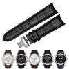 Изогнутый Кожаный Ремешок для Часов 22мм 23мм 24мм для Tissot Couturier T035 Ремешок для Часов Стальная Пряжка Браслет на Запястье
