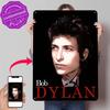 Bob Dylan S Poster Retro D Printed Metal Signs Customized Wall Hanging Gift for Vintage Decorations Living Room Decoration