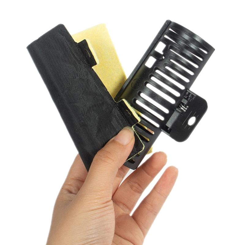 Зажимы для стержней для химической завивки с губкой, термостойкие цифровые зажимы для химической завивки, парикмахерские инструменты для укладки волос своими руками