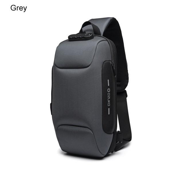 Модная многофункциональная сумка кроссбоди для мужчин, противокражная наплечная сумка-мессенджер, водонепроницаемая дорожная нагрудная сумка, мужская наплечная сумка