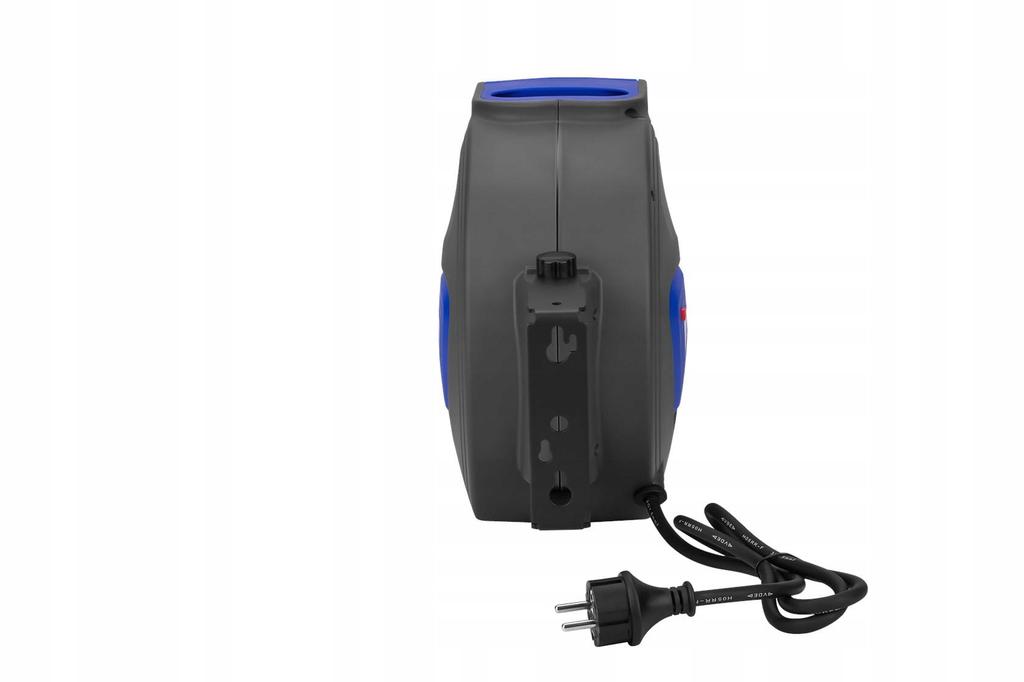 Automatic Wall-Mounted Extension Cord Reel 180° 20M 3X Kraft&Dele
