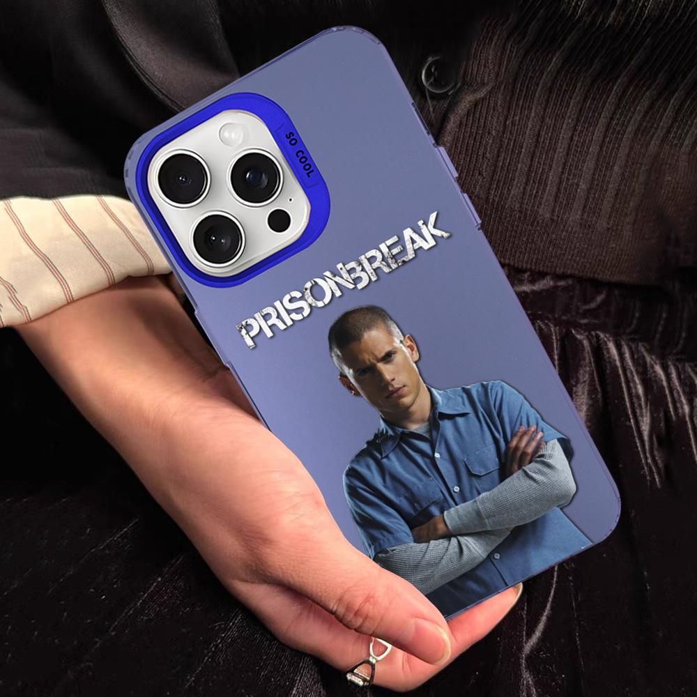 Чехол для телефона Побег из тюрьмы Для iPhone 16 15 14 13 12 11 Pro Max X XR XSMAX 8 7 Plus Матовый ударопрочный задний чехол