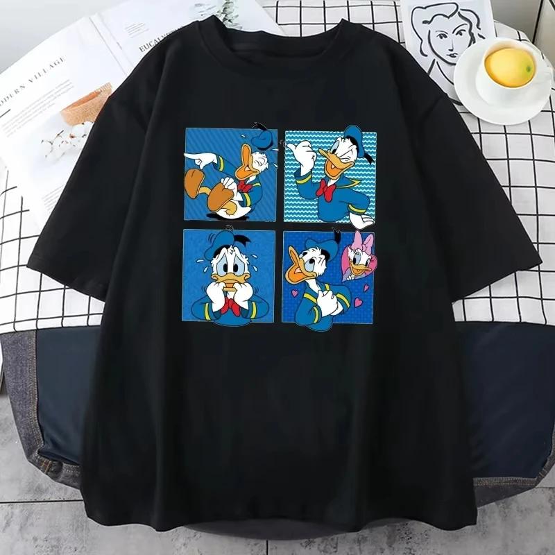 Unisex Streetwear Top T-shirt Ulzzang Harajuku Fawn Bambi Printed Tshirt Summer Short Sleeves Casual Clothing