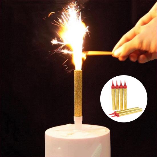 5 шт., свеча на день рождения, бездымная, без запаха, беспламенная декоративная бумага, декоративный торт, свеча на день рождения на день рождения