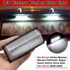 2x White Car LED License Number Plate Light Lamp For Nissan Altima Maxima Murano Pathfinder Rogue Quest Sentra Versa Note JX35