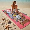 Custom Name Dumbo Dreams Stylish Digital Printing Beach Towel Quick‑Drying Absorbent Blanket for Beach Pool Gym Travel