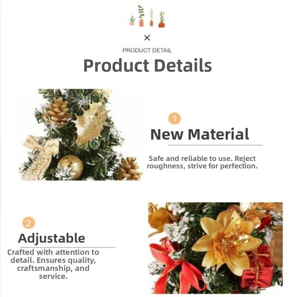 Mini Home Bedroom Party Decorations 20cm Children DIY Handicraft New Year Gift Artificial Tree