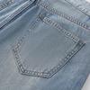 Женские широкие джинсы Semir Senrou свободного кроя с разрезами