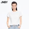 JNBY Летняя хлопковая футболка с круглым вырезом и коротким рукавом 2026