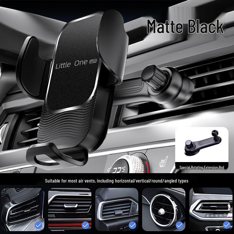 Anti-Shake Car Phone Holder with Air Vent & Suction Cup