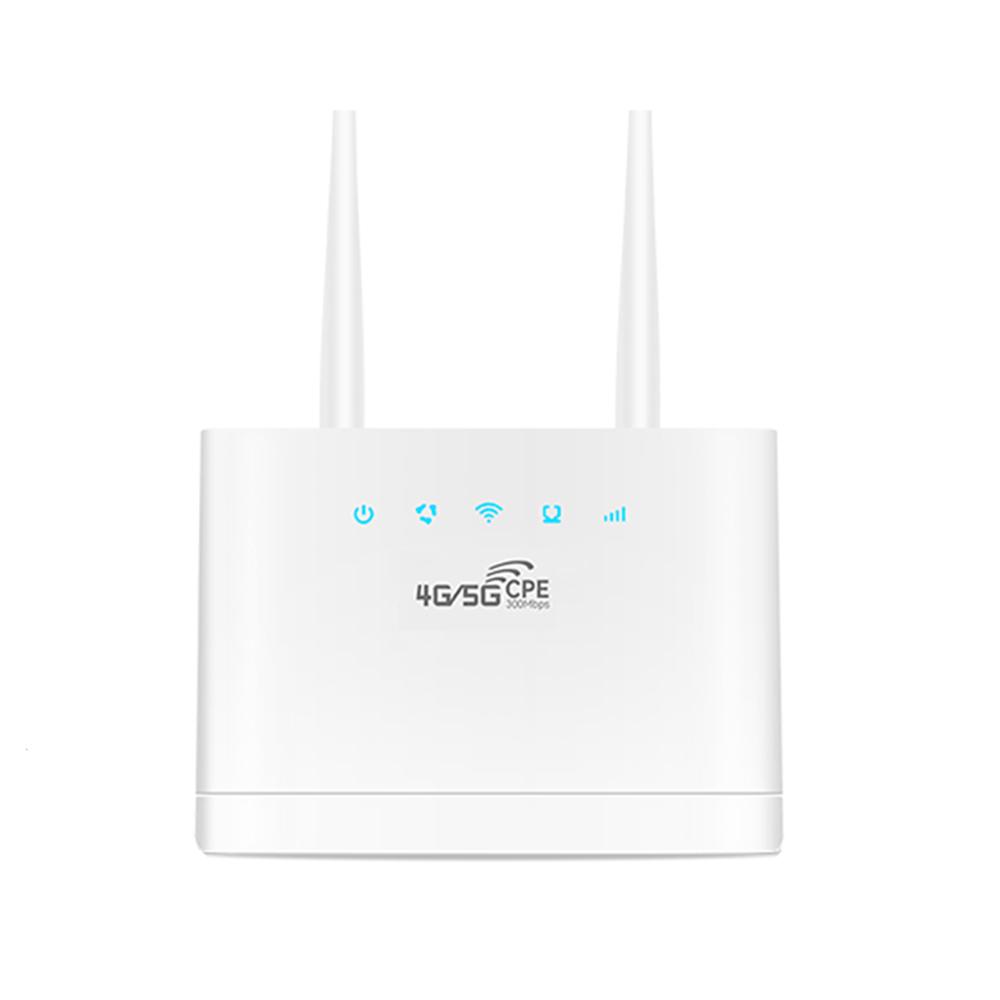 NDUP R311 4G LTE Router – CPE WiFi, SIM Card Slot, 300Mbps, LAN RJ45 Port, High-Speed Indoor Router!