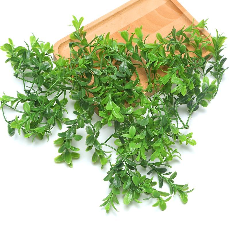 10/20/50 шт. Пластиковые искусственные цветы из водяной травы для домашнего декора, настенного подвесного стола, сделай сам, венок, подарок, скрапбукинг, искусственные растения