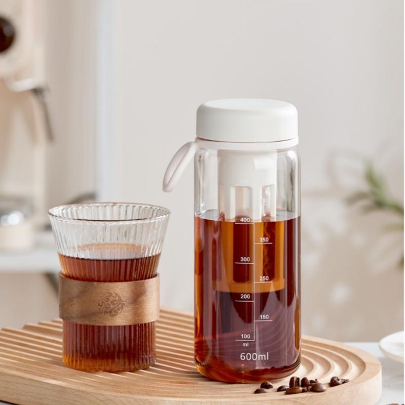 Summer Water Cup Cold Brew Portable Lemon Juice Smoothie Cup Green Juicer Cup Juice Filter Cup With Tea Separator Tea Cup