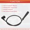 UXCELL 5 Pcs Spark Plug Wire Ignition Coil Cable for Nissan 200SX 510 521 610 710 720