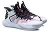 Li Ning Кроссовки для баскетбола Storm 2021, синтетическая кожа, нескользящие, легкие, с амортизацией, средняя высота, мужские ABFR007-3