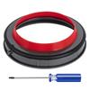 1 шт. Уплотнительное резиновое кольцо для дна мусорного бака для Dyson Hoover V11 V15 Аксессуары для контейнера для отходов