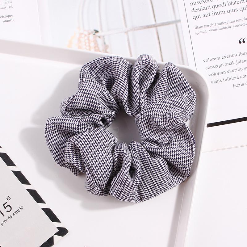 Stripe Womens Hair Accesorios Ladies Tie Striped Lady Scrunchies Ponytail Female Scrunchy Elastic Hair Ropes Headwear For Women
