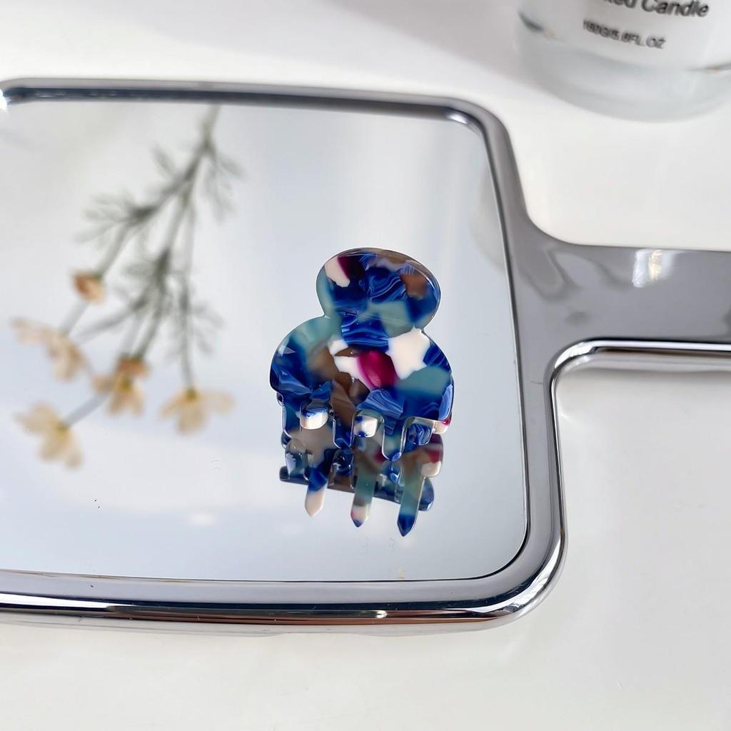 Корейская мини-заколка-краб с дофамином: Милые аксессуары для волос для женщин и детей