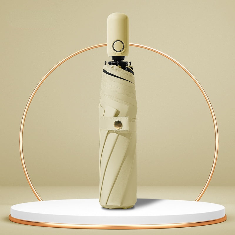 Auto Open & Close Small Travel Umbrella Compact for Backpack-Umbrellas for Rain,Windproof Lightweight Strong Mini Portable Umbrellas for Men and Women