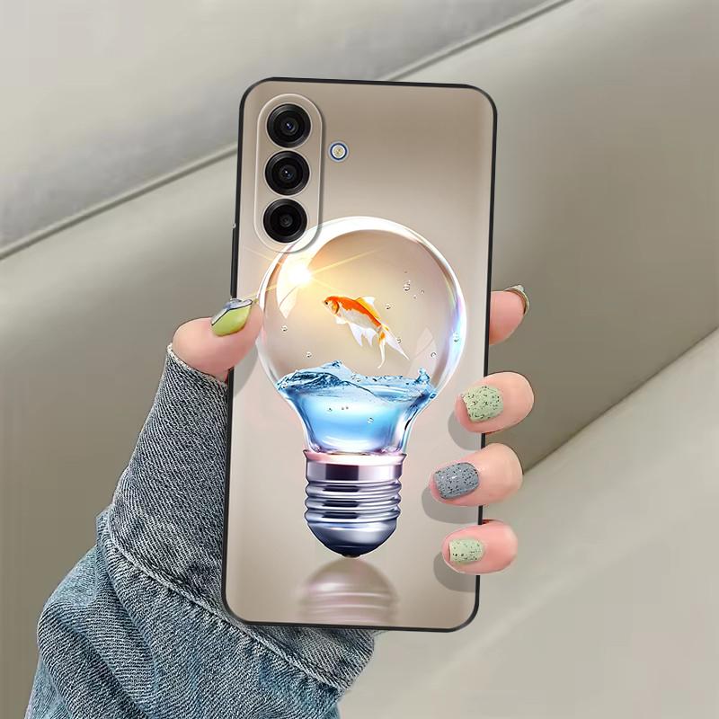 Для Samsung A17 5G Чехол GalaxyA17 Роскошная Силиконовая Задняя Крышка TPU Чехлы Для Телефона Для Samsung Galaxy A17 5G Ударопрочный Бампер Fundas
