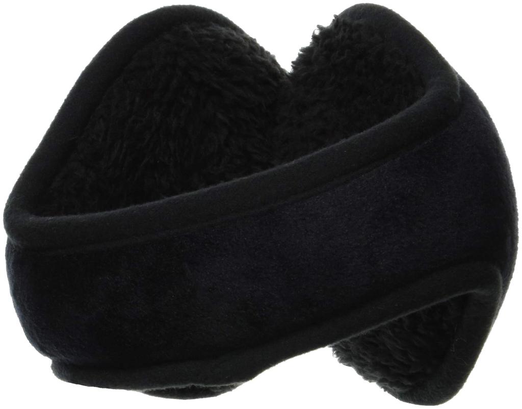 Champion Наушники, Флис и Боа, Черный, Один размер, Унисекс, Модель 489-0019, Сделано в Японии