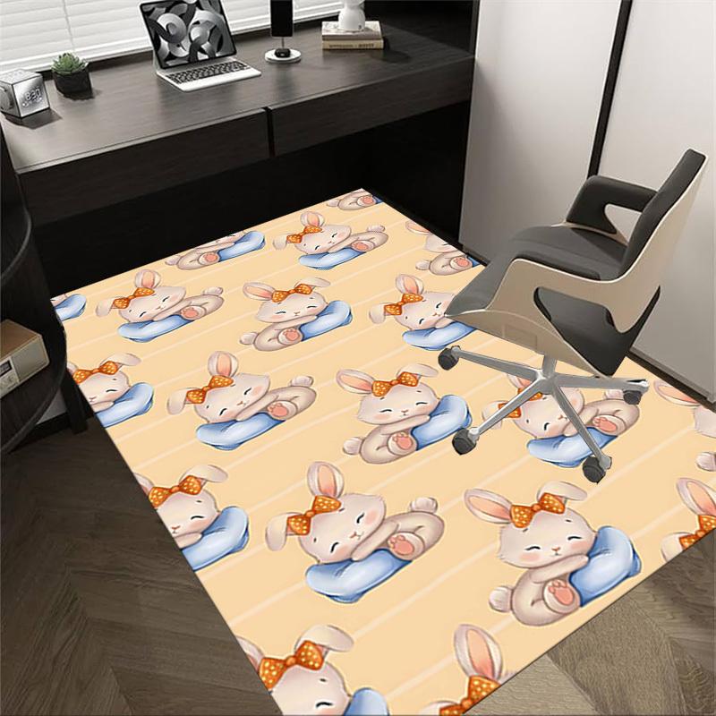 1PC Bunnies Pillow Extra Large Non-Slip Floor carpet, Office, family, bedroom, Studio - Large Area RugJ0356