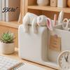 Rabbit Desk Ornament Sleeping Bunny Figurine for Shelf Edge, Lying Resin Sculpture Home Table Ornament, Animal Statue Office Monitor Decor Accessories