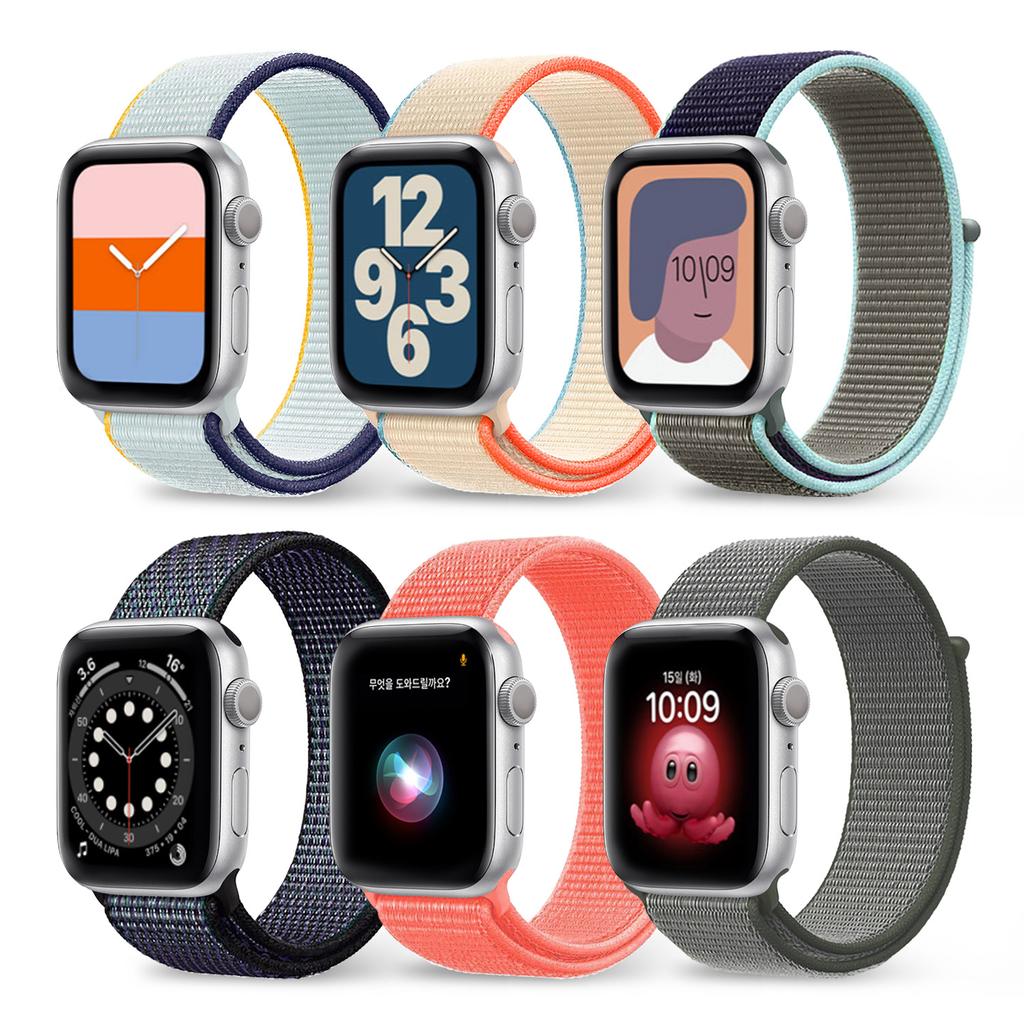 Спортивный ремешок Syalon6 для Apple Watch (Тип B)