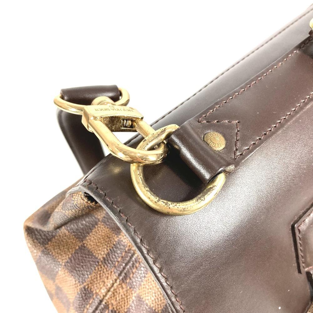 Louis Vuitton N41120 Damier West End GM Сумка ручная Сумка на плечо Коричневый Эбеновый