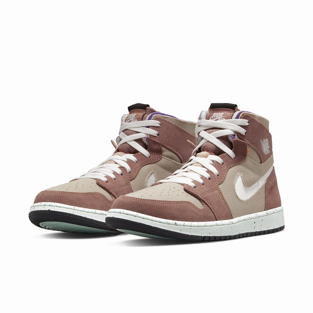 Air Jordan 1 Zoom Air CMFT Fossil Stone CT0978-201 (воля)