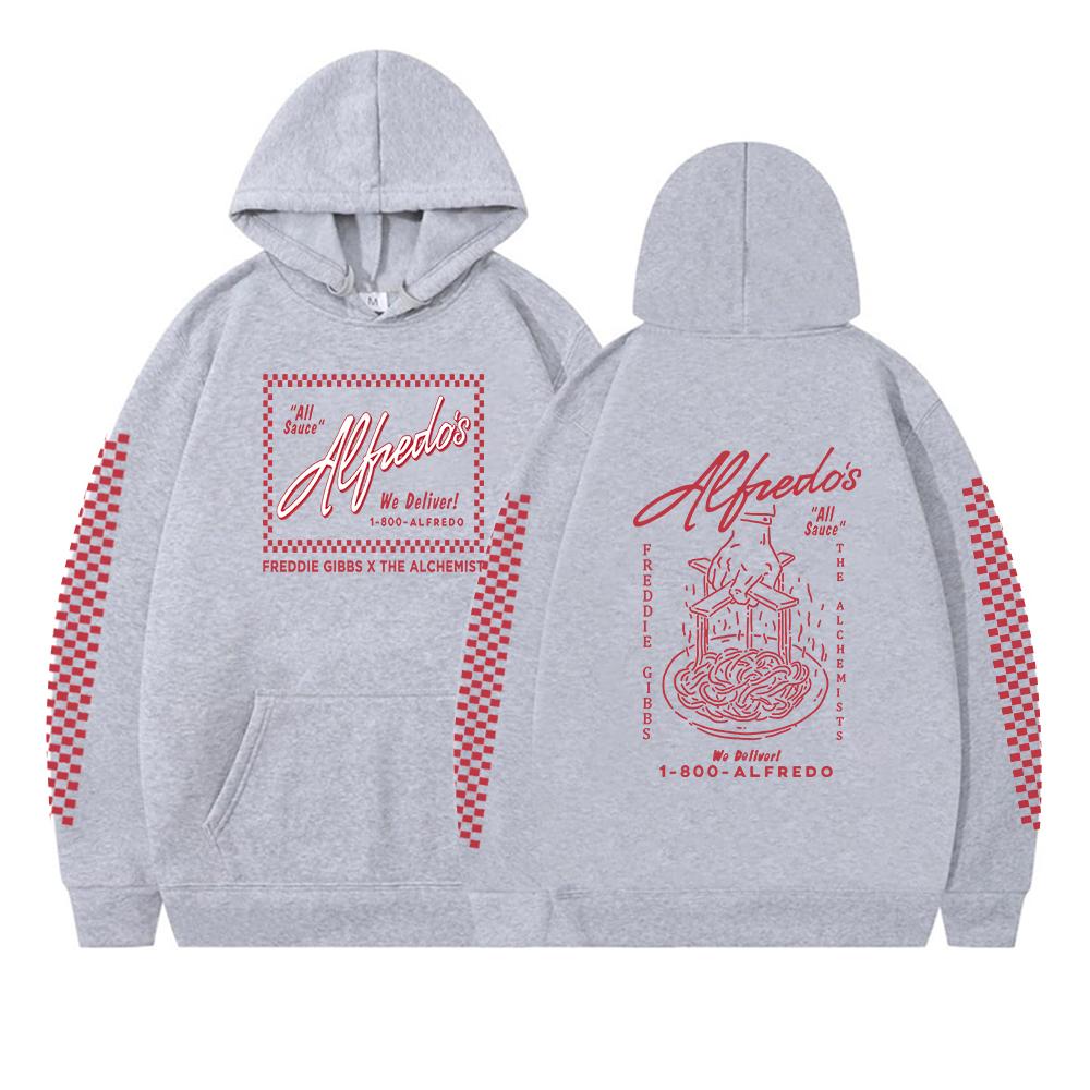 Худи Freddie Gibbs и The Alchemist's Alfredo Новая Музыка Худи Alfredo Мужской Женский Лонгслив Уличная Одежда Хип-Хоп Толстовка