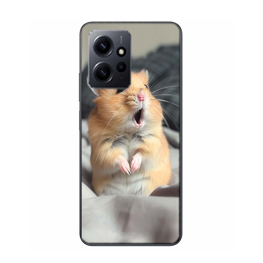Hamsters With Hats Have Ears Phone Case For Redmi 12 13C 12C 15C 9 10 10C Note 13 Pro Plus 14 15 Pro 9T 9C 9A TPU Soft Cover Cle