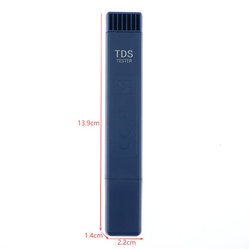 Цифровой TDS-метр, тестер качества воды, высокоточный pH-метр 0-9990 ppm, анализатор чистоты воды, монитор