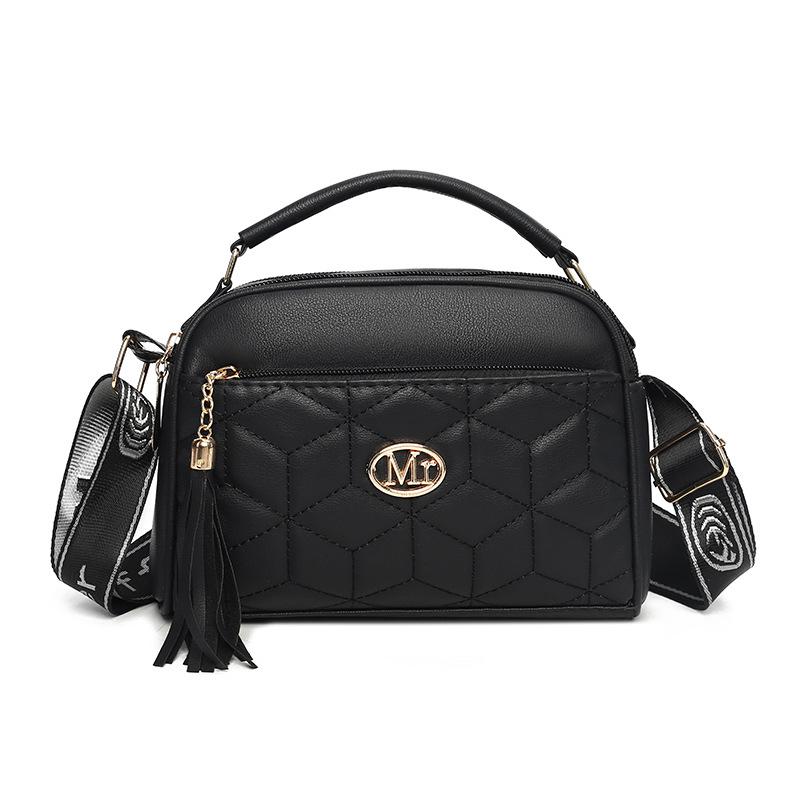 Новая женская сумка-мессенджер осенне-зимний тренд универсальная ромбовидная сумка с бахромой большая вместимость модная портативная наплечная сумка для девушек