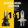Compact AUXITO H7 Globe LED Headlight Xenon Bulb Canbus Set White Beam Canbus
