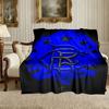 Rangers FC Blanket, Valentine's Day, Halloween, Thanksgiving Gift Blankets, Home Blanket for Bed and Couch Use