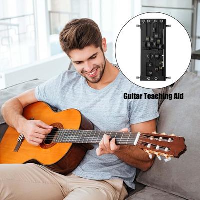 Guitar Aid Chords Trainer Guitar Assisted Tool Система обучения для начинающих, взрослых и подростков Гитарные аккорды Аксессуары для практики Aid