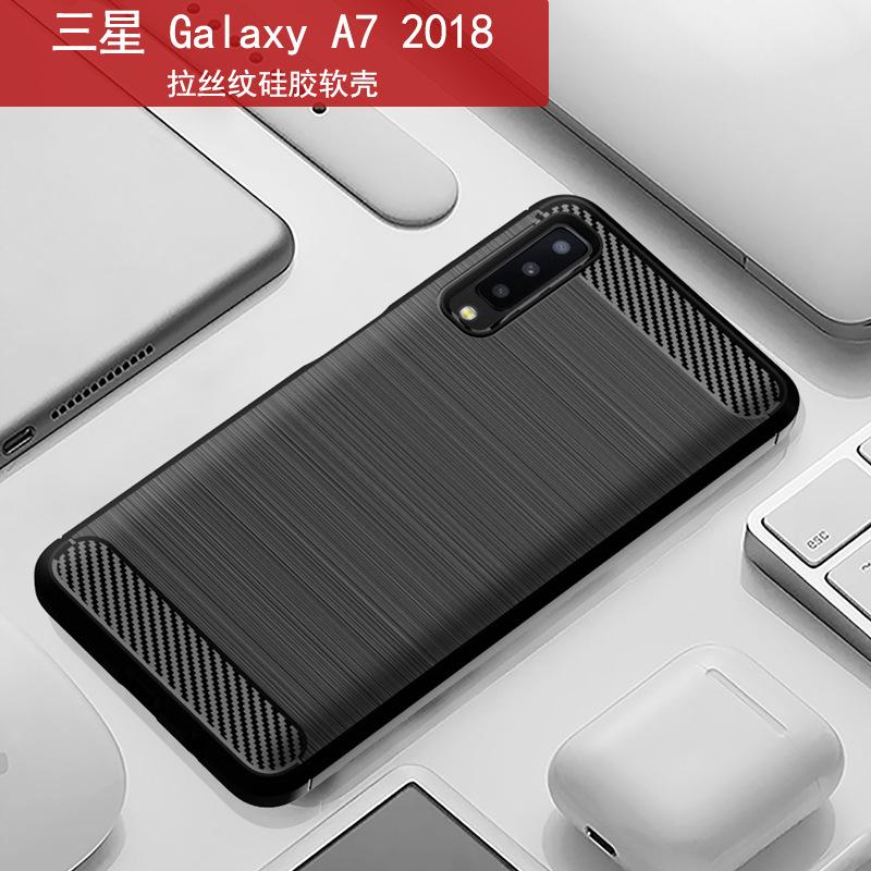 Применимо к чехлу для мобильного телефона Samsung A1 1111, защитный чехол для Samsung A1 1111 с рисунком из углеродного волокна, матовый, противоударный чехол