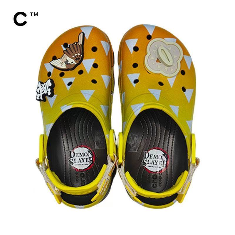 Crocs Классические детские сандалии и шлепанцы «Клинок, рассекающий демонов» Унисекс