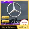 For Mercedes Benz 9cm ABS Car Rear Decal Trunk Emblem Sticker For Mercedes Benz S320 W164 W203 W204 W168 C180 E320 A200 CLA CLK