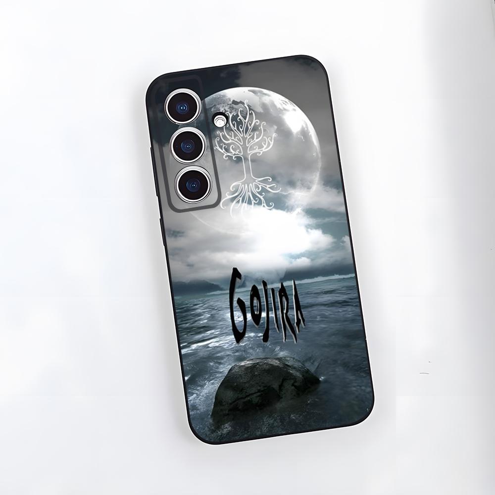 Чехол для телефона Band G-Gojira Mea Culpa для Samsung A25 A13 A33 5G A54 A36 A35 A56 A52 A14 Ударопрочный Мягкий чехол