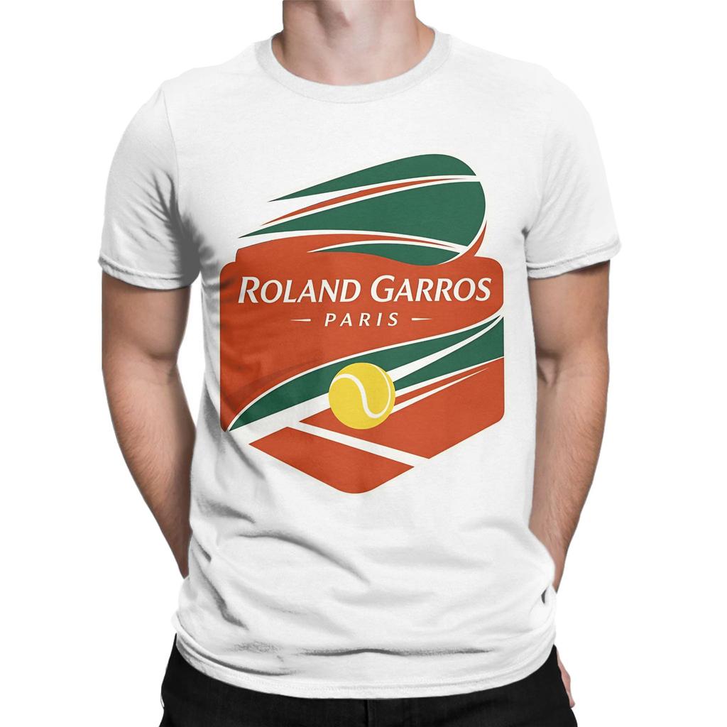 Roland Garros Logo Grand Slam Series Funny Graphic 100 Cotton Tshirt Roland Garros Tees Tops For Unisex