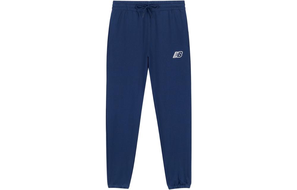 New Balance Спортивные сезонные вязаные спортивные штаны мужские темно-синие MP33527-NNY