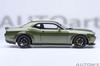 AUTOart Dodge Challenger SRT Jailbreak 2022 Black Stripe Finished Model 71761 1/18 (Metallic Green/Carbon [F8 GREEN])