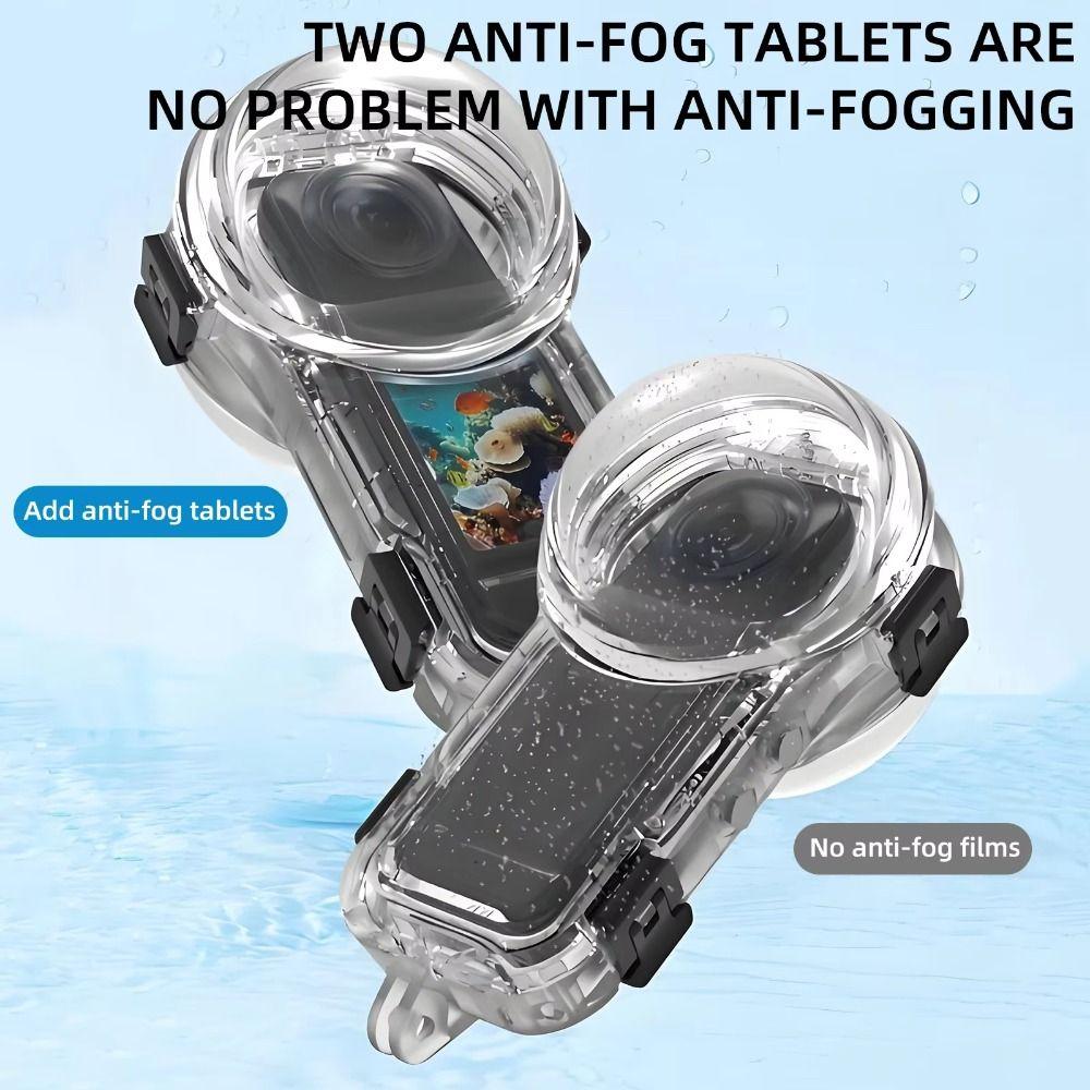 Защитный невидимый бокс для дайвинга Подводный корпус для дайвинга для экшн-камеры Insta360 X5 Аксессуары