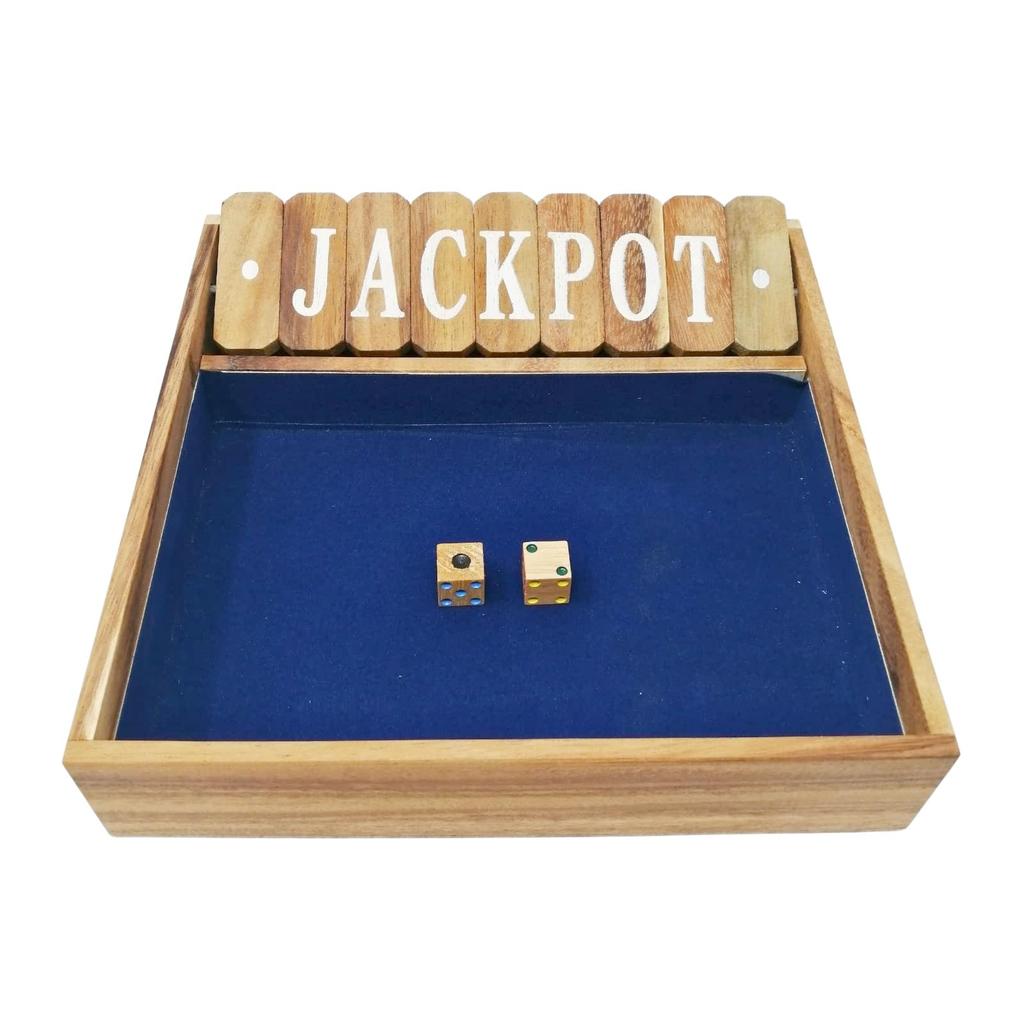 KINOKINO Джекпот Игра в кости Настольная игра Игра в кости Джекпот Игра в кости (Синий Л)