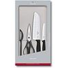 Couteau De Cuisine - VICTORINOX - Swiss Classic - Set De 4 Pièces - Acier Inoxydable - Pratique Et Élégant